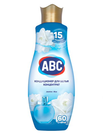 АВС Кондиционер д/белья парфюмированный Голубой жасмин 1,44 л  