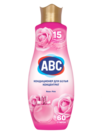 АВС Кондиционер д/белья парфюмированный Романтичная роза 1,44 л