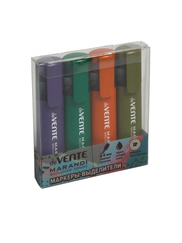 Набор текстовыделителей 4цв 1-5мм deVENTE Marandi 5045212 