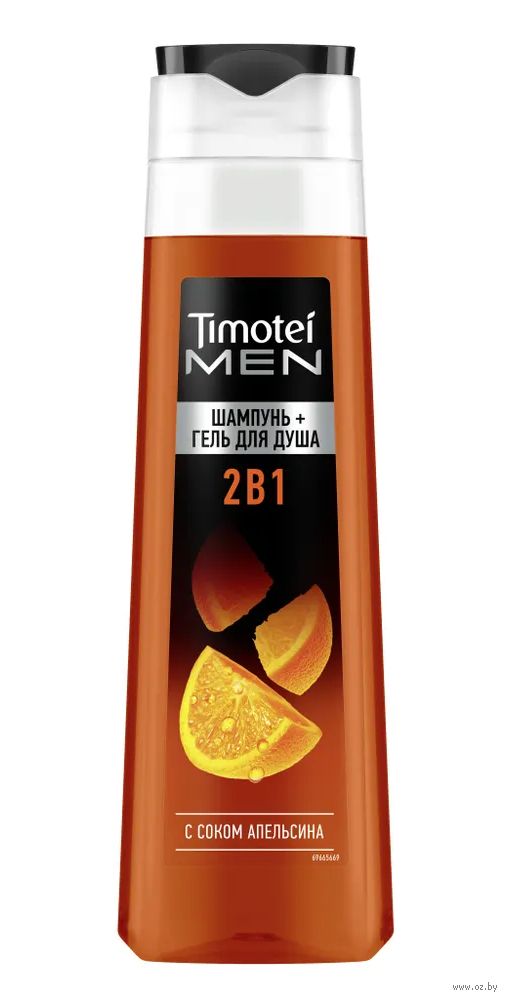 Шамп Тимотей MEN 385 мл с Соком Апельсина
