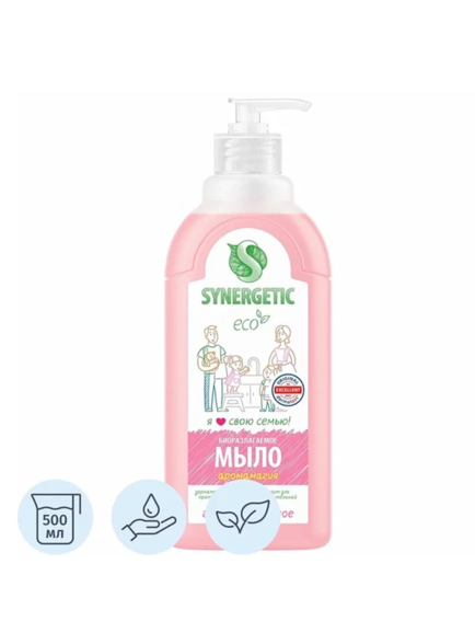 Синергетик Мыло жидк 500 мл Аромамагия дозатор