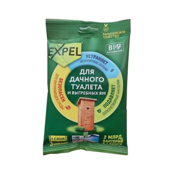 Биоактиватор Expel 250 г д/дачного туалета и выгребных ям (саше)
