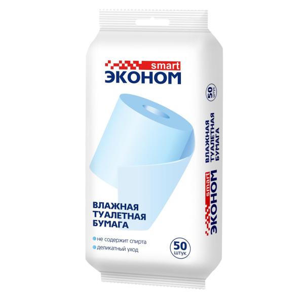 Влаж туал бум Эконом Смарт с ромашкой №50 (28)