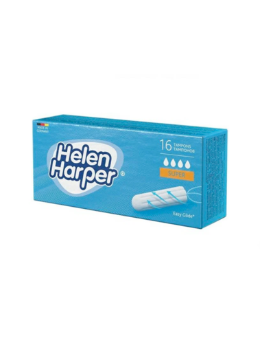 Тампоны б/аппликатора Helen Harper Super 16 шт