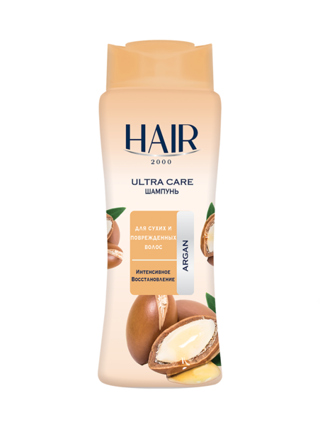 АВС Шампунь ХЕИР 2000 Аргана д/сухих и поврежденных волос 600 мл