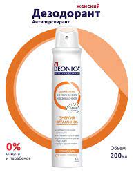 Дез-спрей ДЕОНИКА 200 мл энергия витаминов