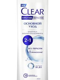Шамп КЛЕАР 380 мл 2в1 ОСНОВНОЙ УХОД  