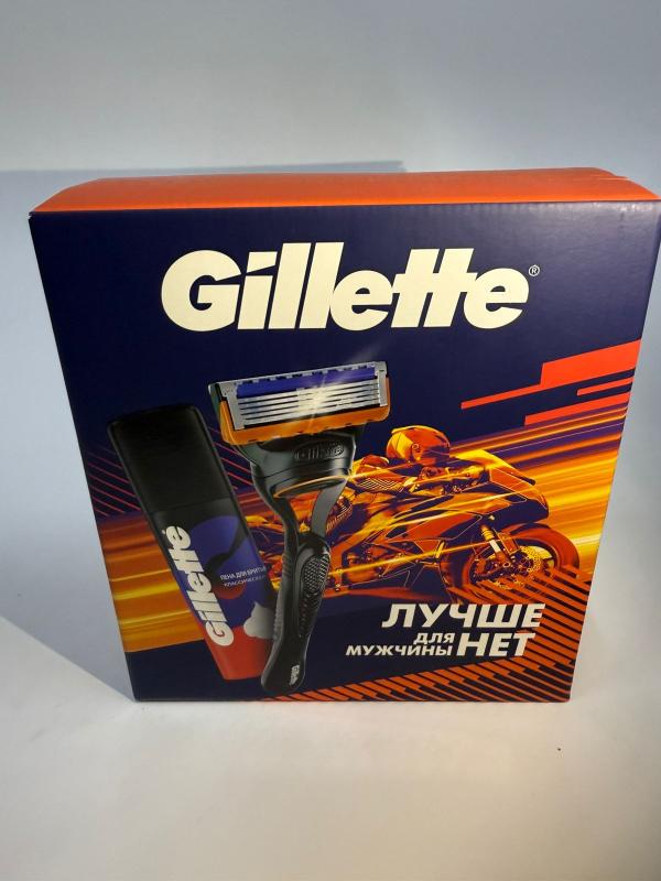 ПН GILLETTE FUSION Бритва с 1 сменной кассетой+GILLETTE Пена для бритья Классическая 50мл