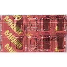 Пластины от мух и комаров 