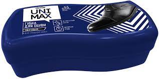 Губка д/обуви  Унимакс Чёрный