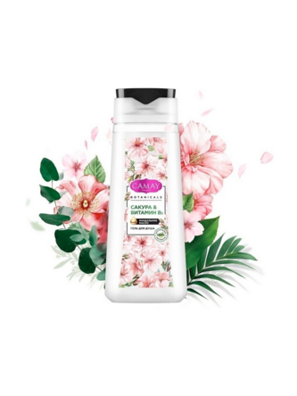 Гель д/душа Камей Botanicals Японская Сакура 250мл