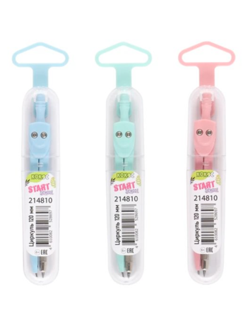 Циркуль 12см металлический StartSchool 214810 КОКОС ассорти 3 вида