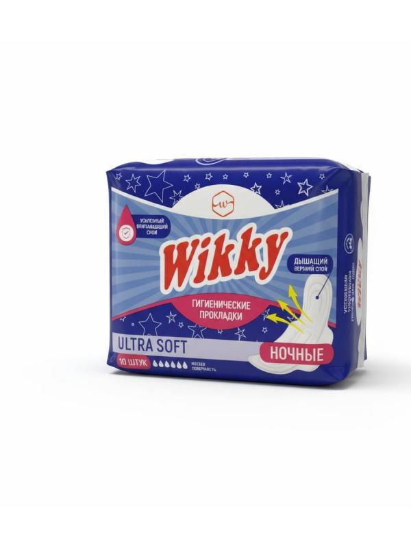 Викки Прокл гигиенич ночные ультра софт 10шт