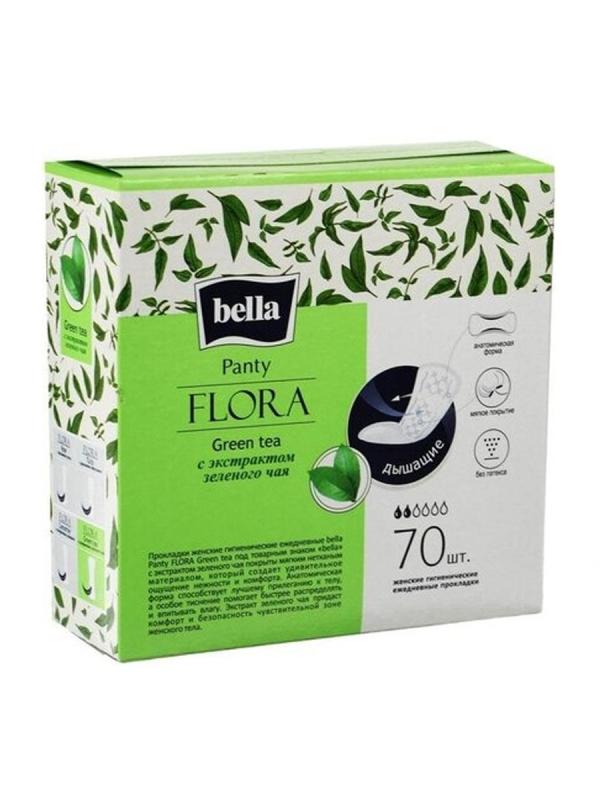 Белла Прокл ежедн Панти Флора 70шт Зеленый чай