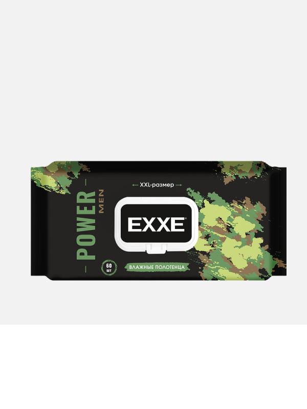 EXXE MEN Влажные полотенца POWER 60 шт