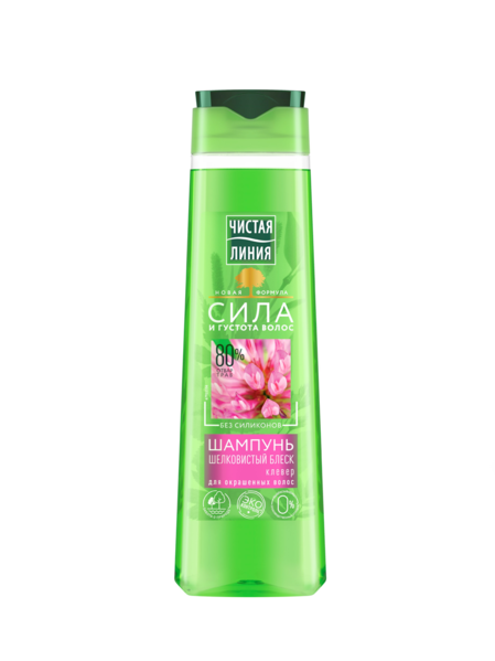 Шамп Чистая Линия 400мл Клевер