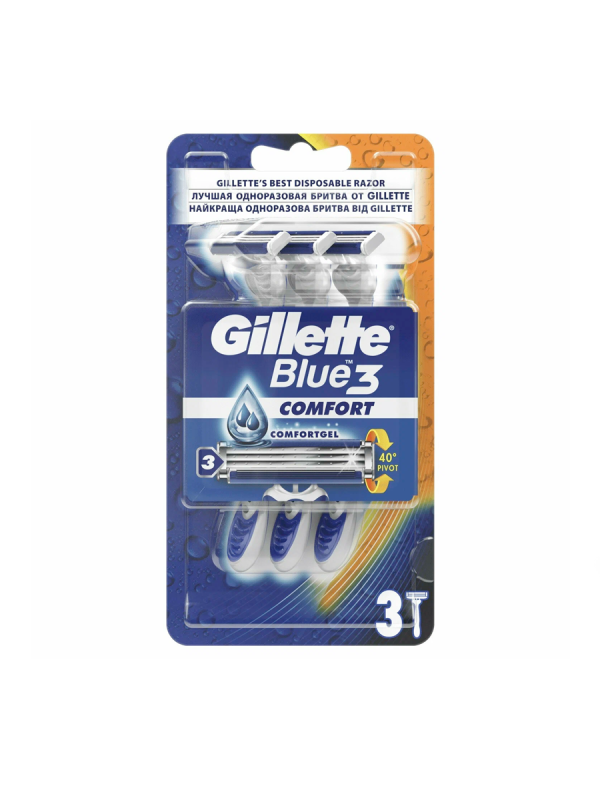 Жилетт Блю 3 Comfort однораз. станки