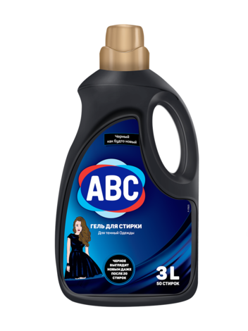 АВС Гель д/стирки чёрного белья 3 л