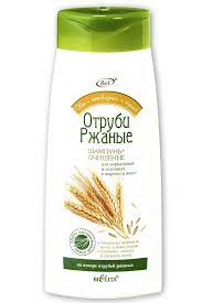 Шамп Очищение Белита НА ОТВАРАХ  ОТРУБИ РЖАНЫЕ д/норм.и склонных к жир/в, 480 мл.