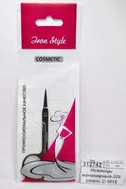 Ножницы маникюрные-209 IRON STYLE сталь (C-101S)