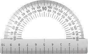 Транспортир металл ТС - 10, 180гр Пчёлка