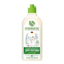 Синергетик Гель д/мытья посуды 0,5 л Алое