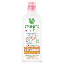 Синергетик Кондиционер д/белья 1 л Миндальное молочко