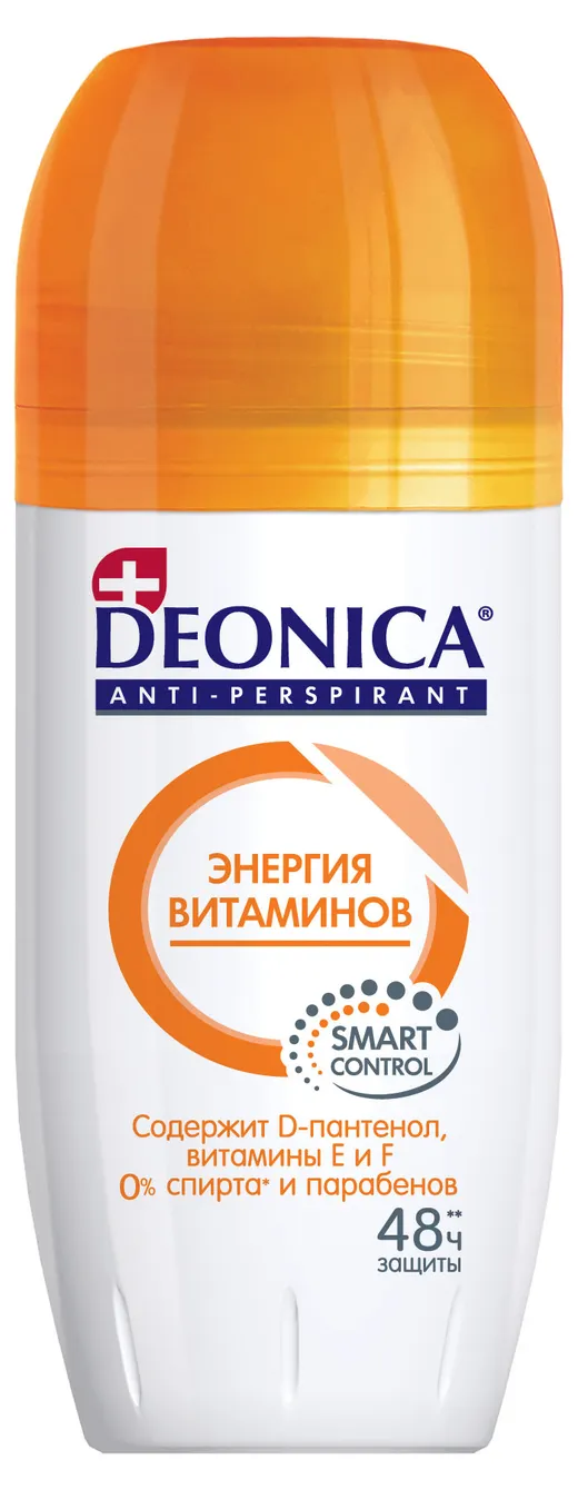 Деоника Ролик жен/Энергия Витаминов /50мл/6шт