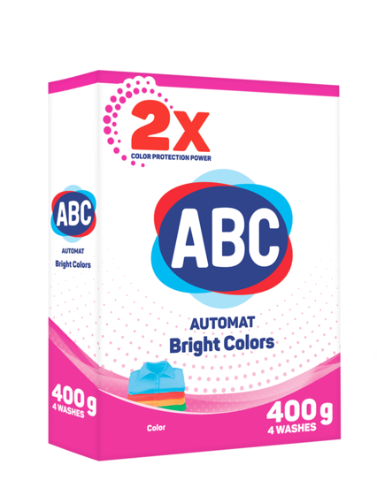 АВС Порошок д/стирки Цветного белья 400 гр 