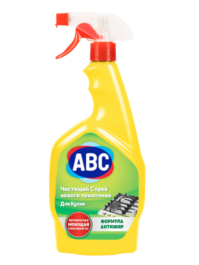 АВС Спрей чистящий д/кухни Антижир 750 мл 