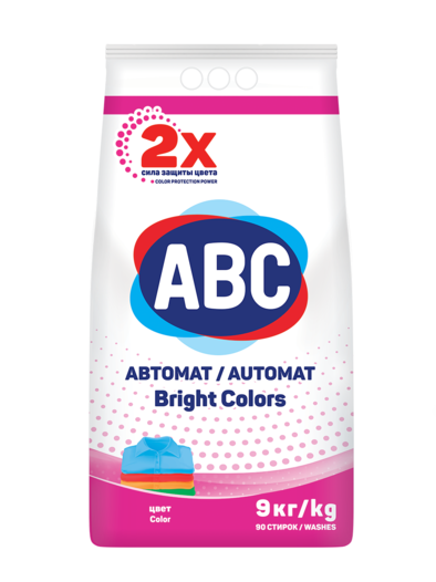 АВС Порошок д/стирки Цветного белья 9 кг