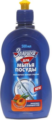 Золушка Средство д/мытья посуды Персик 500 мл (18)