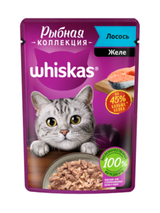 Корм ВИСКАС Пауч 28*75 г Мити Лосось