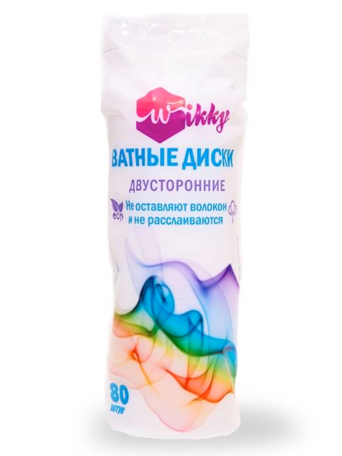 Ватные диски Wikky 80 шт./24
