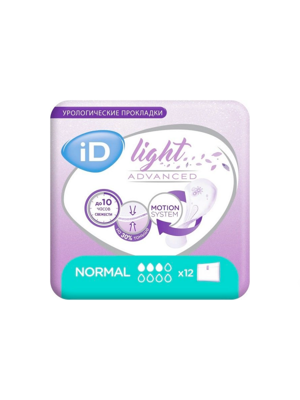 Урологические прокладки ID Light Normal 12 шт