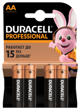Бат. Duracell LR 06 (4шт)