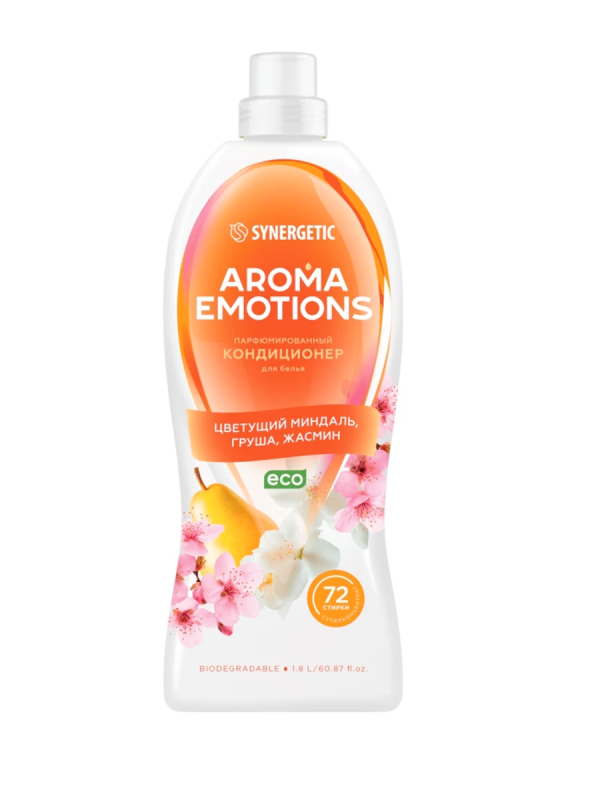 Синергетик Кондиционер д/белья Emotions Счастье 1,8 л