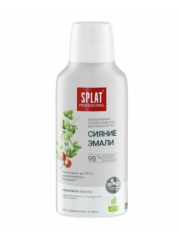 Опол-тель Сплат д/полости рта 275мл Сияние эмали