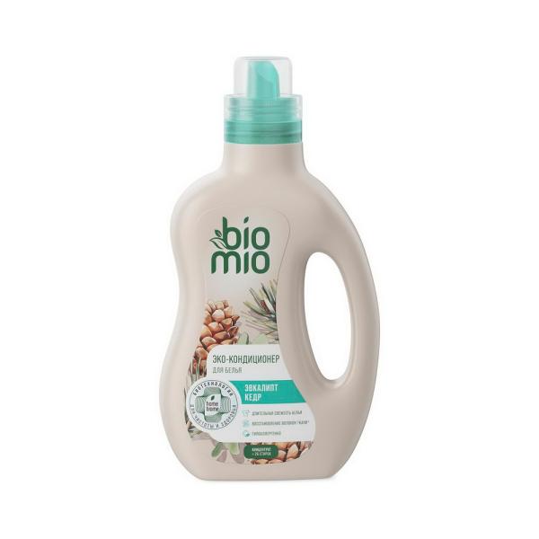 БиоМио Кондиционер д/белья 800 мл эвкалипт-кедр