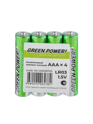 Бат. GREEN POWERlab LR 03