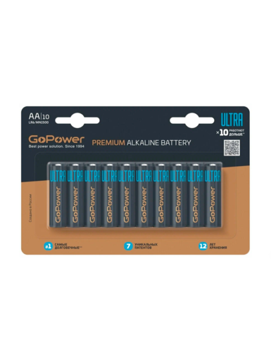 Бат. GoPower ULTRA LR03 премиум (цена за 10 шт)