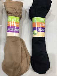 Носки капрон. б/упаковки черн (в пучке 10шт)