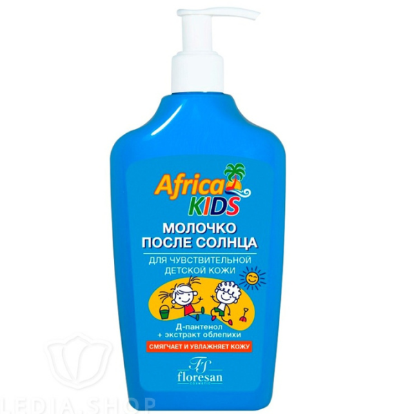 Молочко после солнца Ф-408 /200мл «Africa Kids»