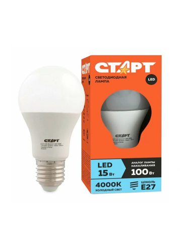 Лампа LED СТАРТ IC GLS 22 Вт, E27 4000K