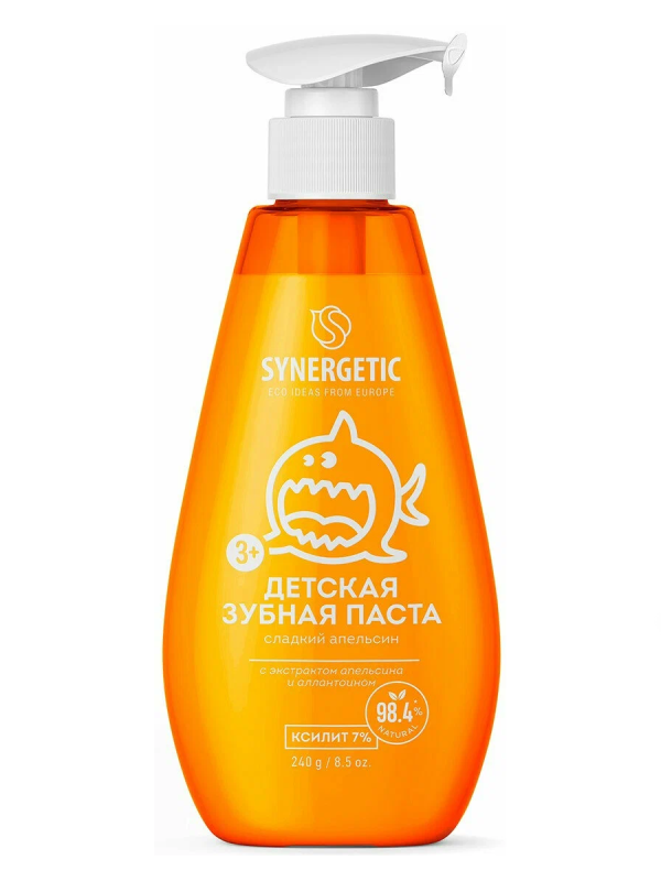 Синергетик з/п детская 240 мл сладкий апельсин