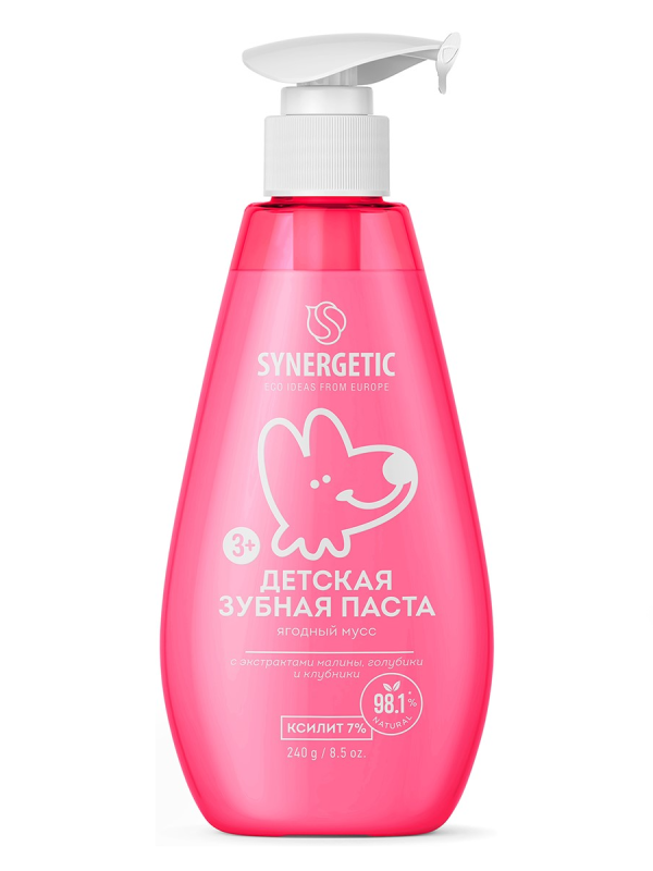 Синергетик з/п детская 240 мл ягодный мусс