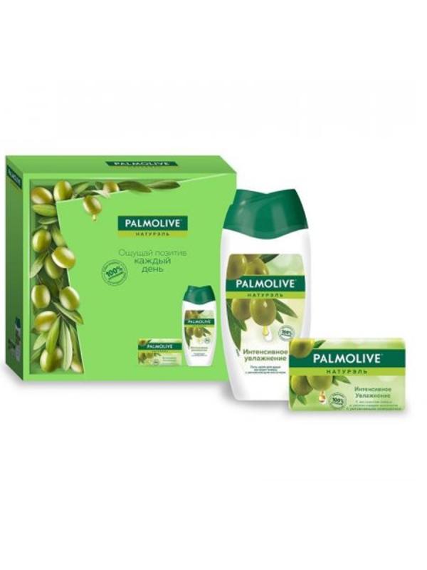 ПН Палмолив Гель д/душа 250мл Интенс Увл+ 90гр туал мыло /6шт/