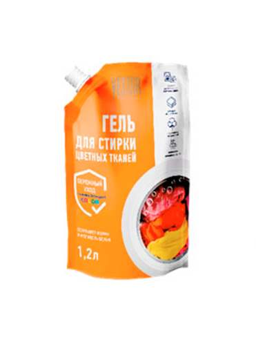 Гель д/стирки ВЕСТАР ДП д/цветных тканей 1200мл