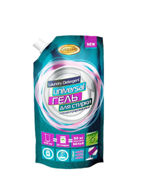 Гель д/стирки ВЕСТАР ДП Концентриров. универссальный 500мл