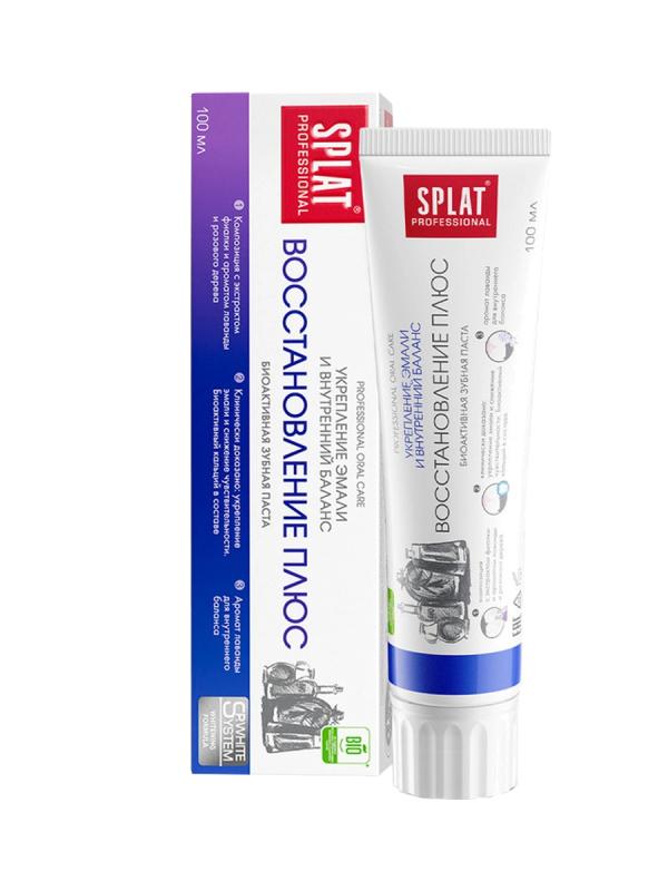 Сплат Зуб паста 100гр Восстановление плюс